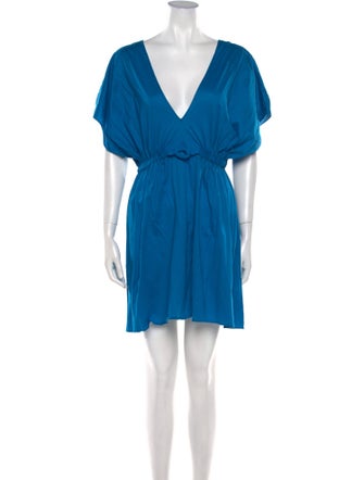 Eres V-Neck Mini Dress