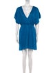 Eres V-Neck Mini Dress