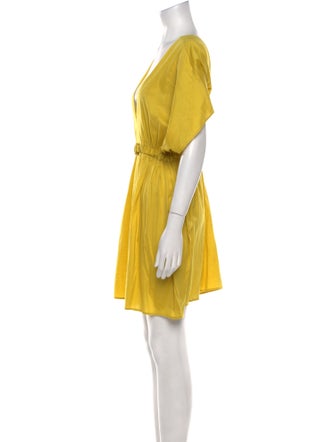 Eres V-Neck Mini Dress