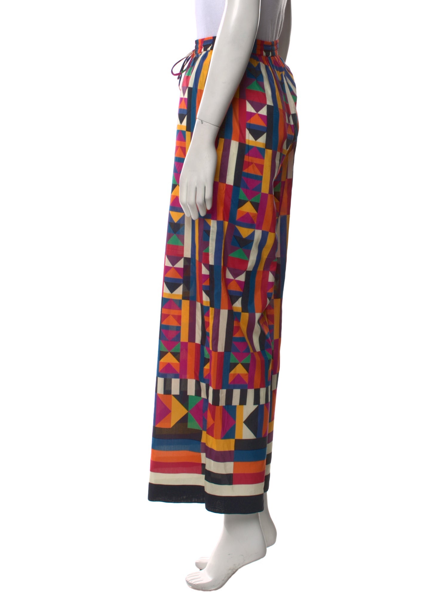 Eres Printed Wide Leg Pants