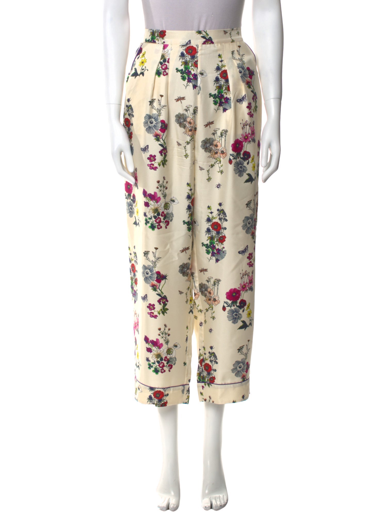 Eres Silk Wide Leg Pants