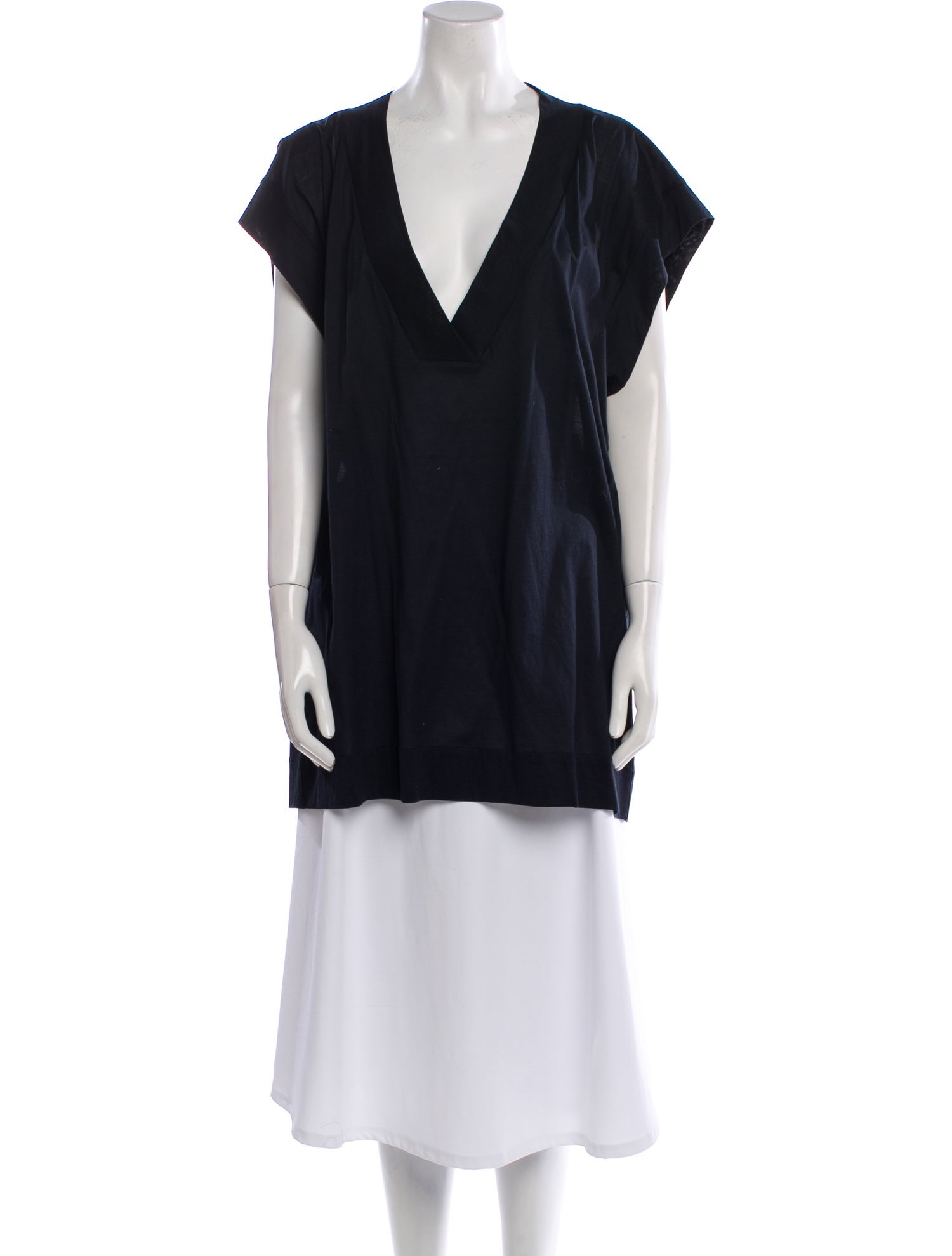 Eres V-Neck Short Sleeve Tunic