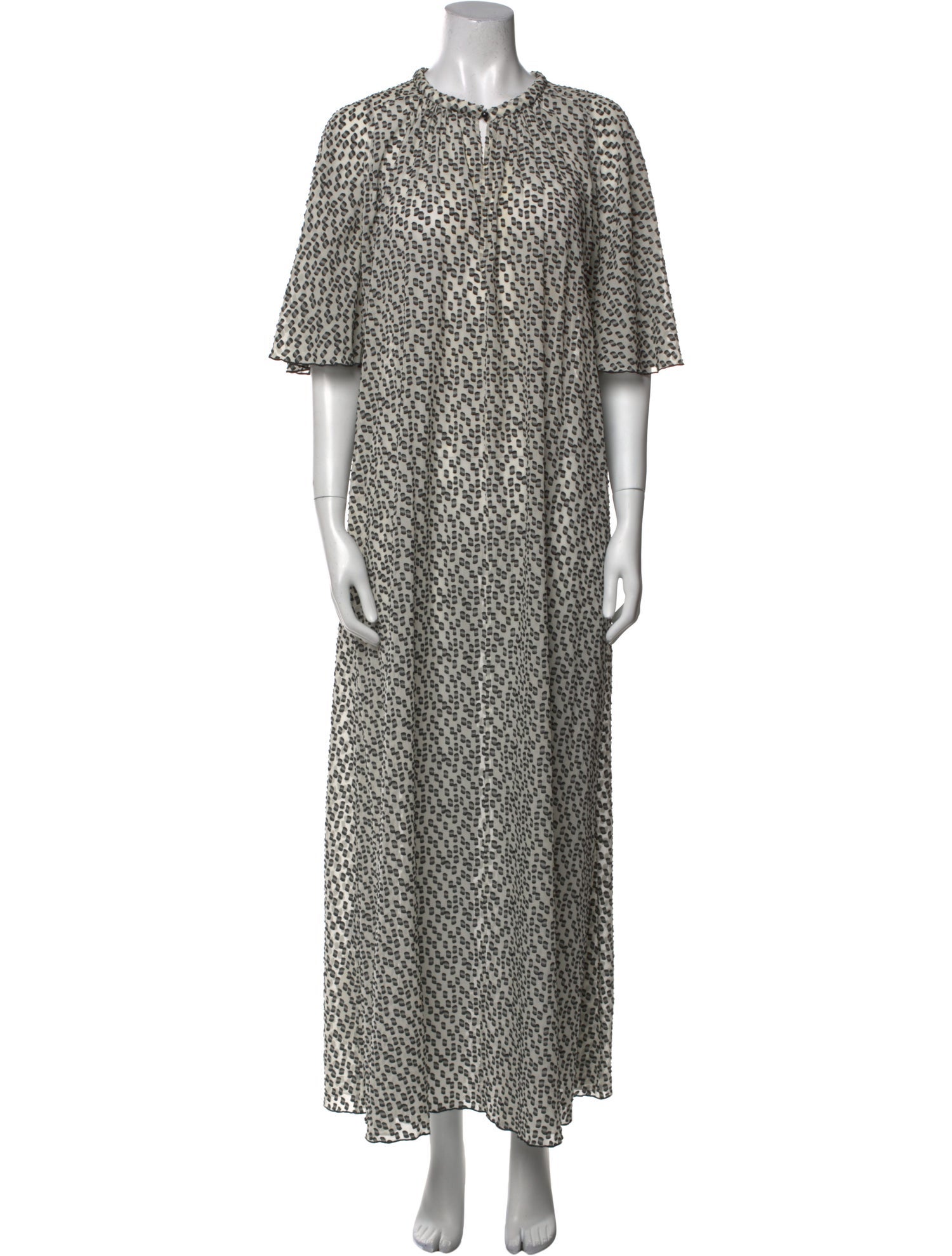 Eres Silk Long Dress