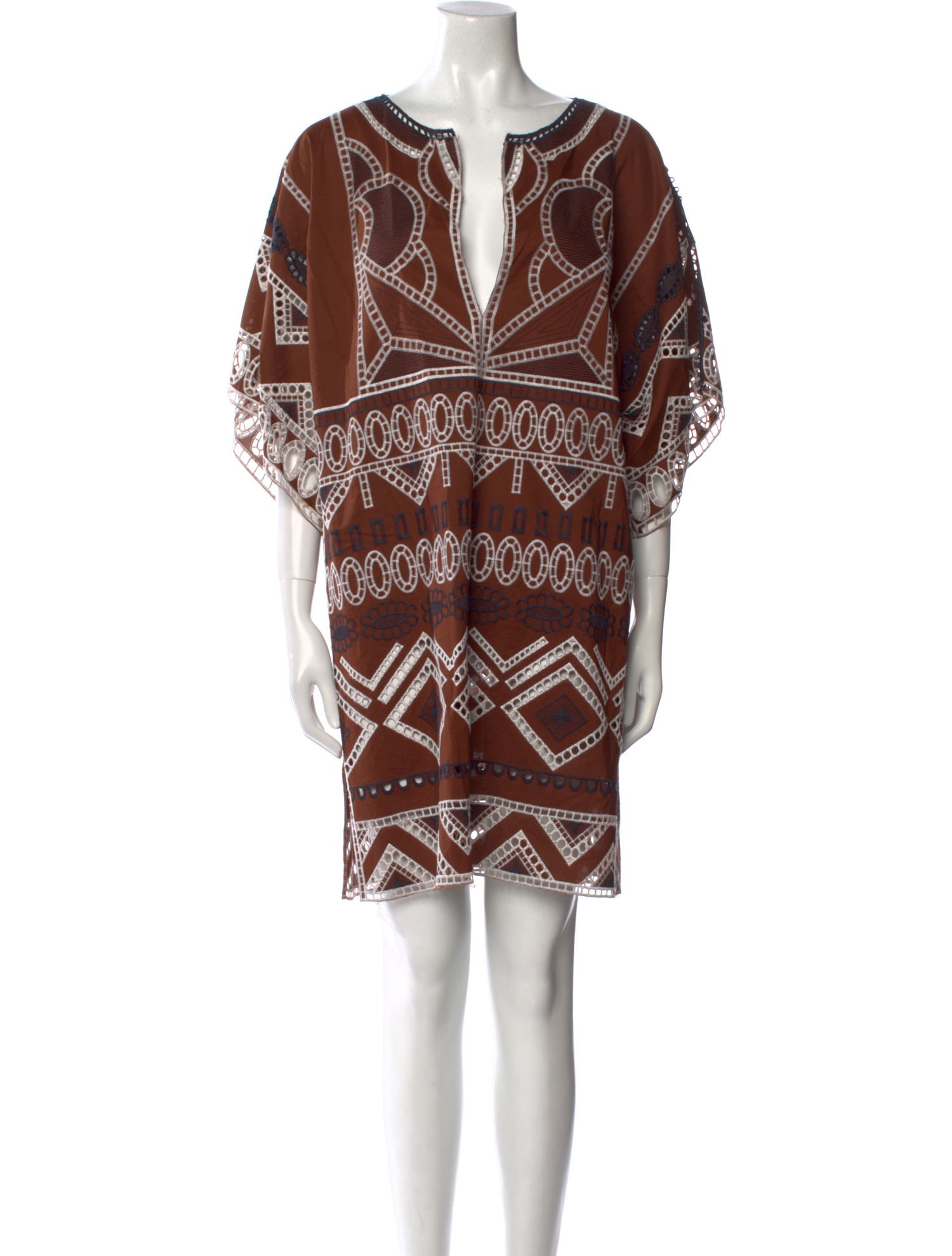 Eres Printed Mini Dress