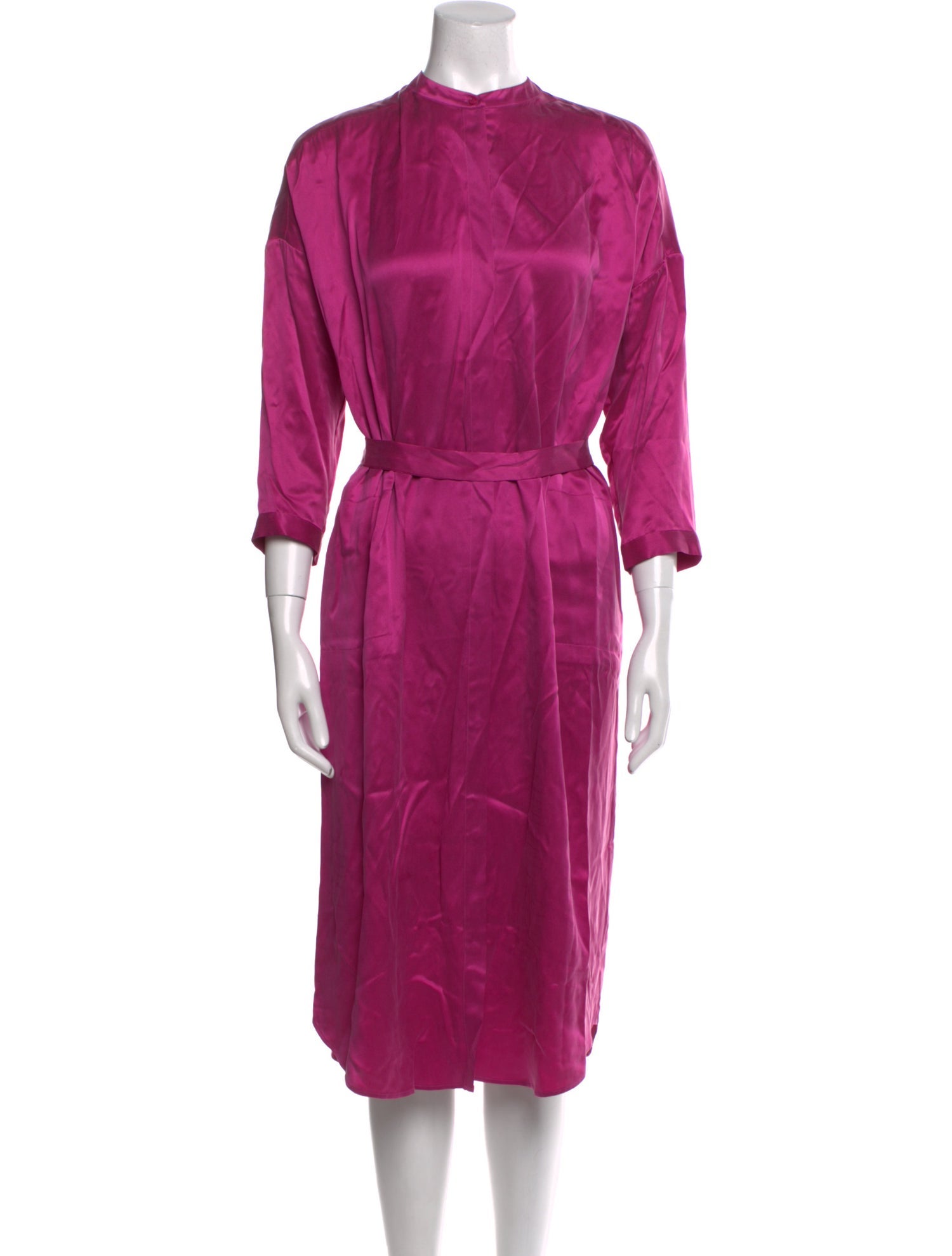 Eres Mock Neck Midi Length Dress