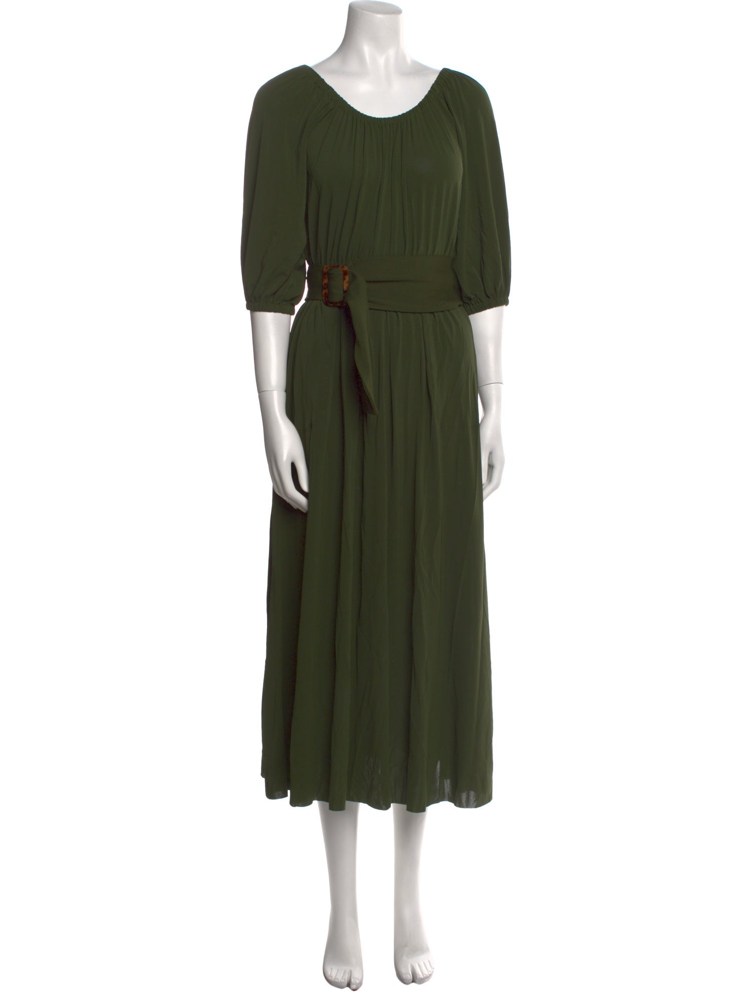 Eres Scoop Neck Long Dress