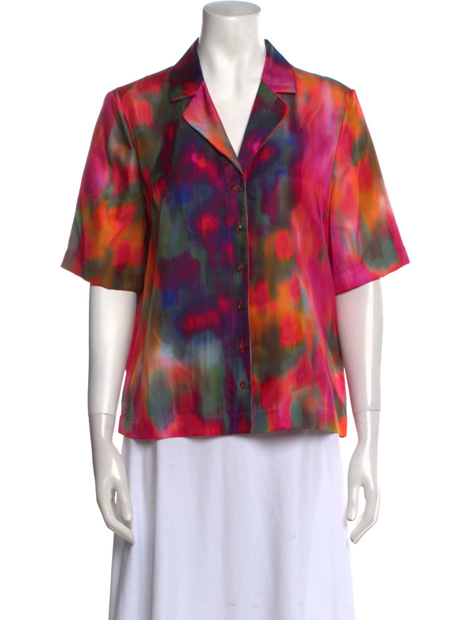 Eres Silk Printed Blouse