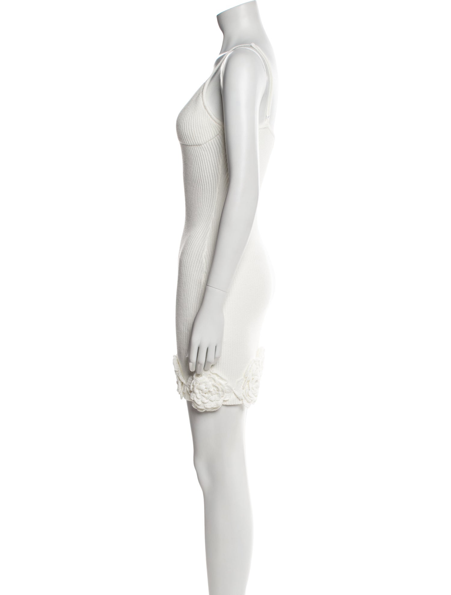 ELEXIAY V-Neck Mini Dress