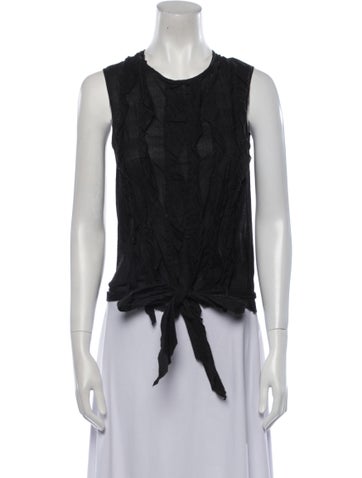Easton Pearson Tops Scoop Neck Sleeveless Top Us4, UK8 | S