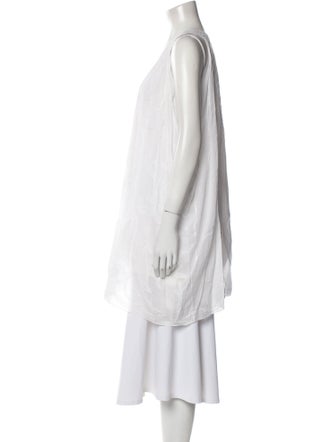 Easton Pearson Plunge Neckline Mini Dress