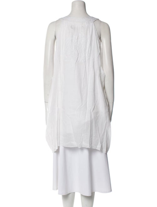 Easton Pearson Plunge Neckline Mini Dress