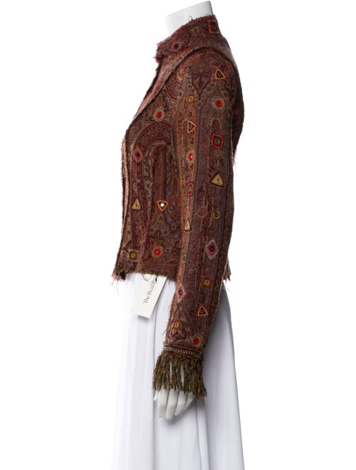 Easton Pearson Wool Tweed Pattern Evening Jacket