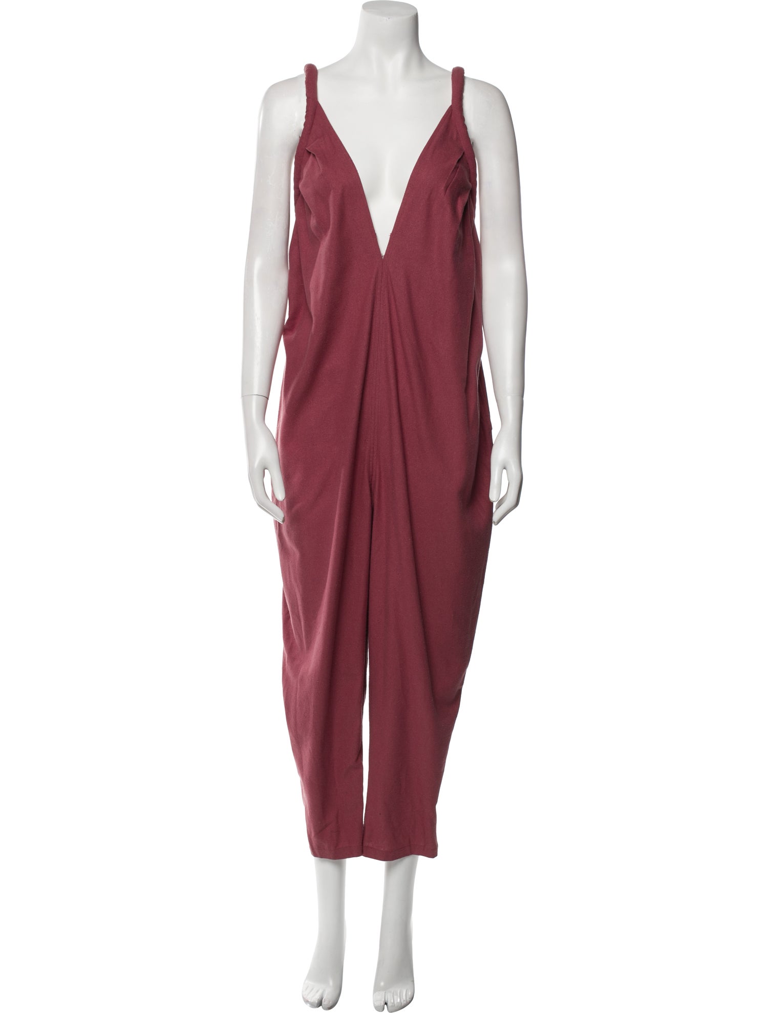 Electric Feathers V-Neck Jumpsuit