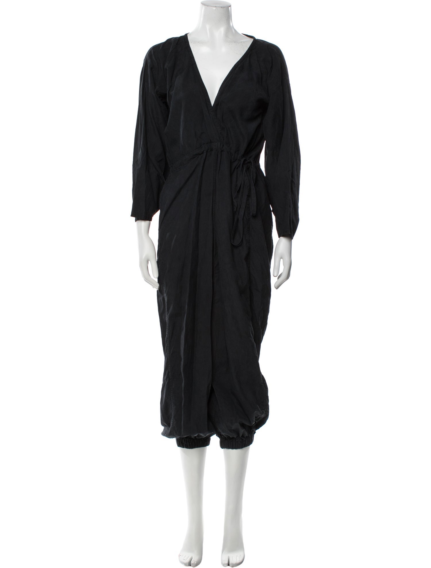 Electric Feathers V-Neck Jumpsuit