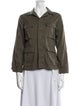 Engineered Garments Three-Quarter Sleeve Button-Up Top