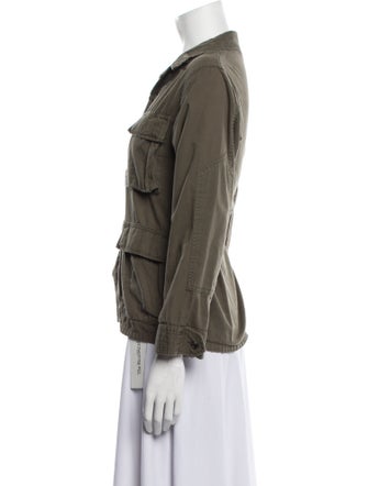 Engineered Garments Three-Quarter Sleeve Button-Up Top