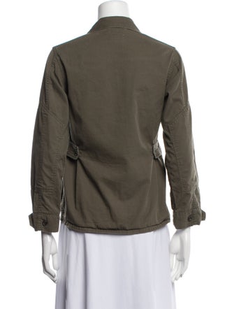 Engineered Garments Three-Quarter Sleeve Button-Up Top