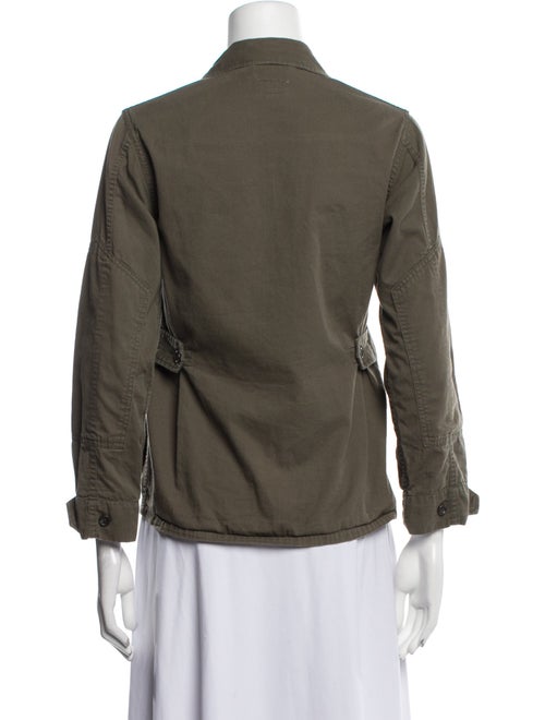 Engineered Garments Three-Quarter Sleeve Button-Up Top