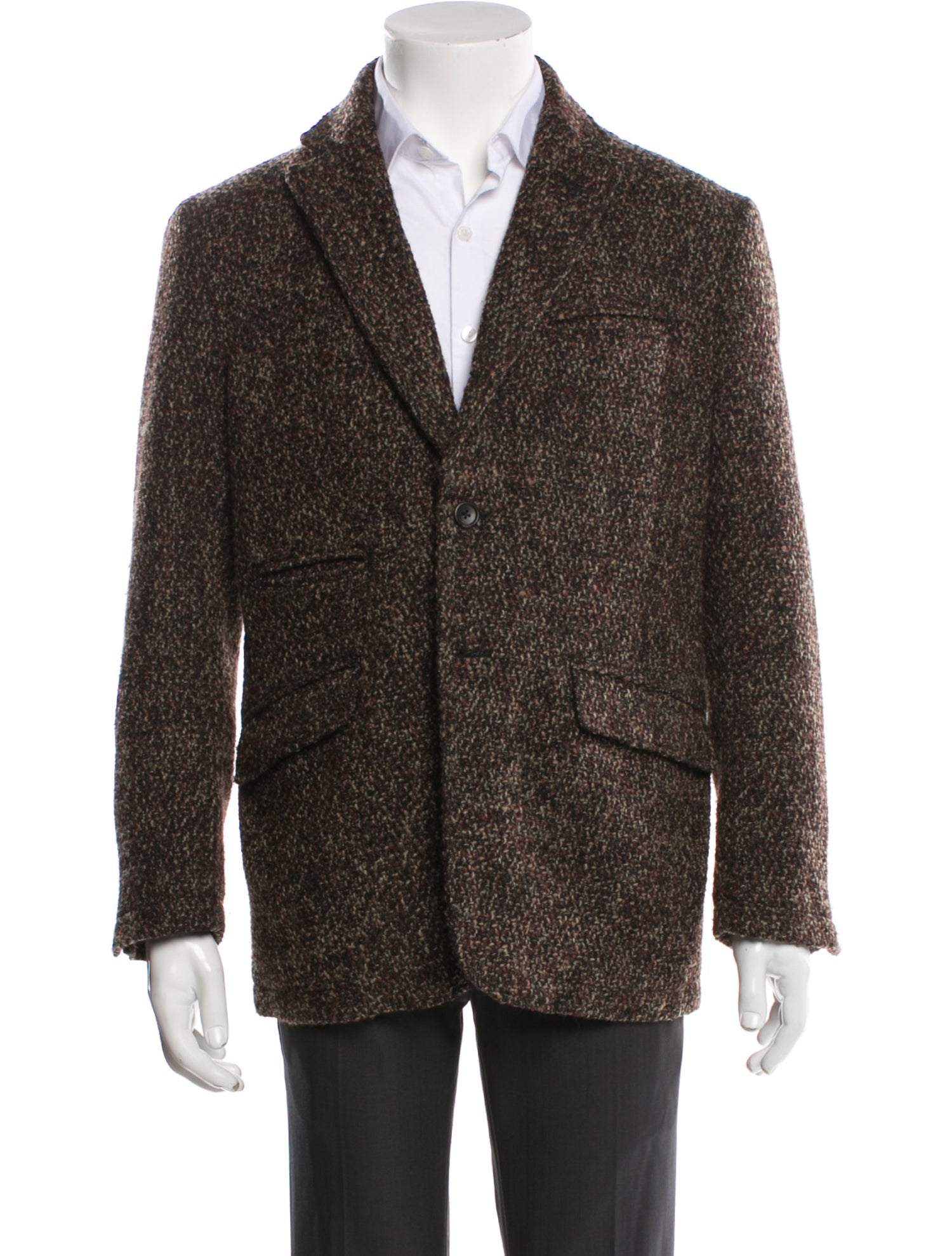 Engineered Garments Tweed Pattern Blazer