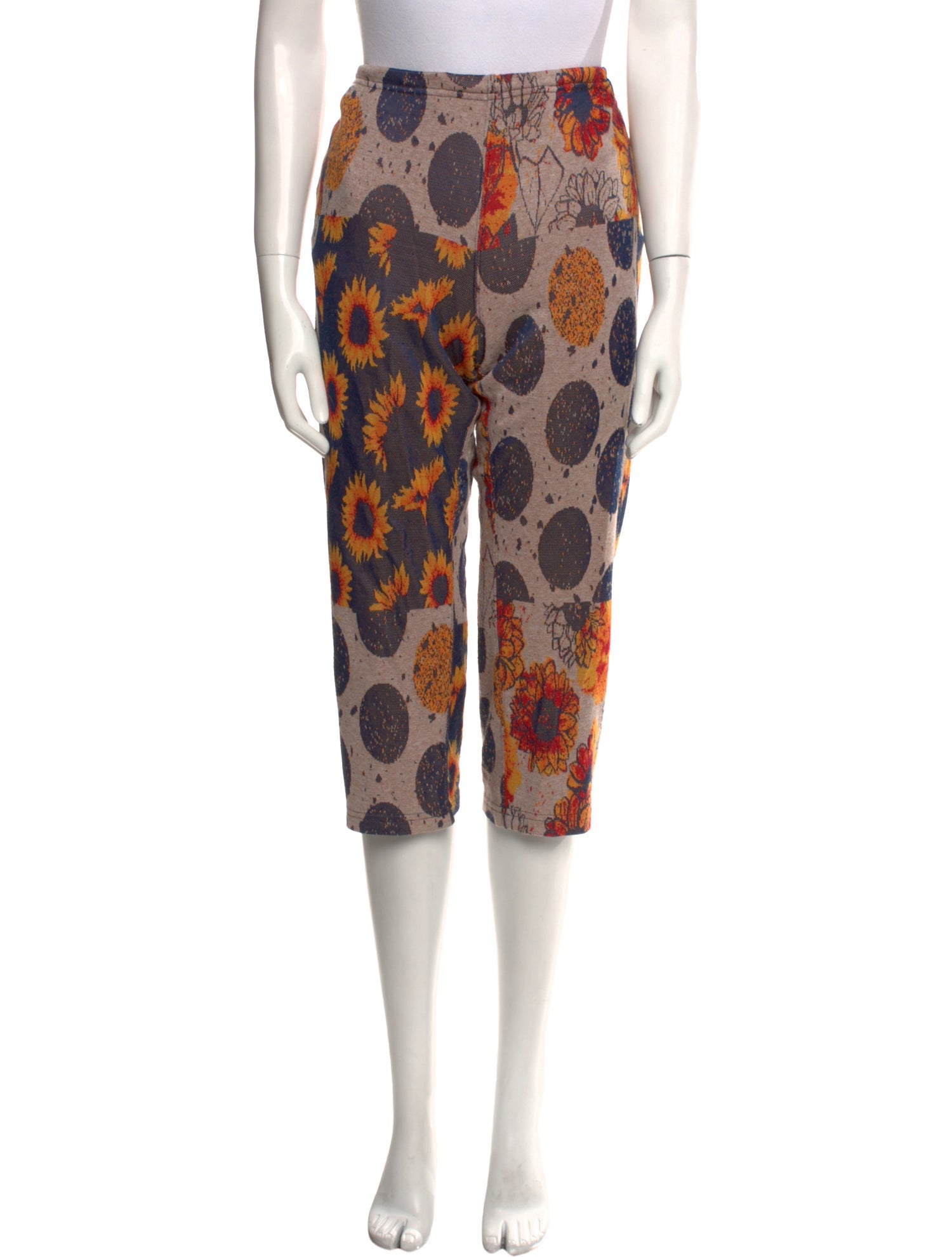Engineered Garments Floral Print Straight Leg Pants