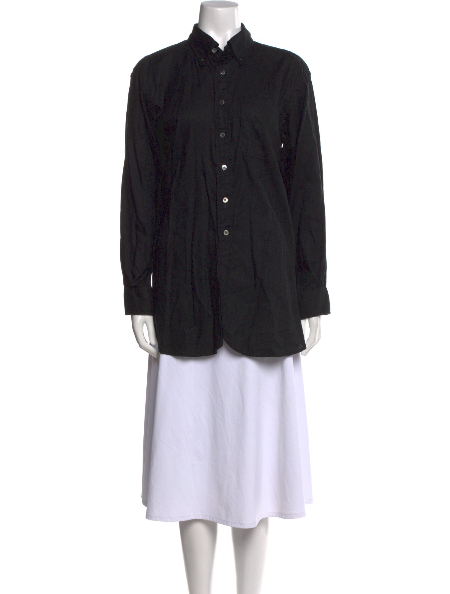 Engineered Garments Long Sleeve Button-Up Top