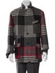 Engineered Garments Wool Plaid Print Jacket