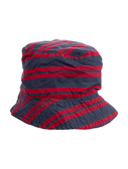 Engineered Garments Cotton Blue & Red Pattern Print Bucket Hat