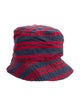 Engineered Garments Cotton Blue & Red Pattern Print Bucket Hat