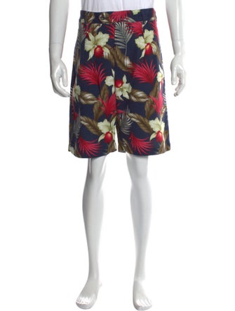 Engineered Garments Floral Print Jogger Shorts