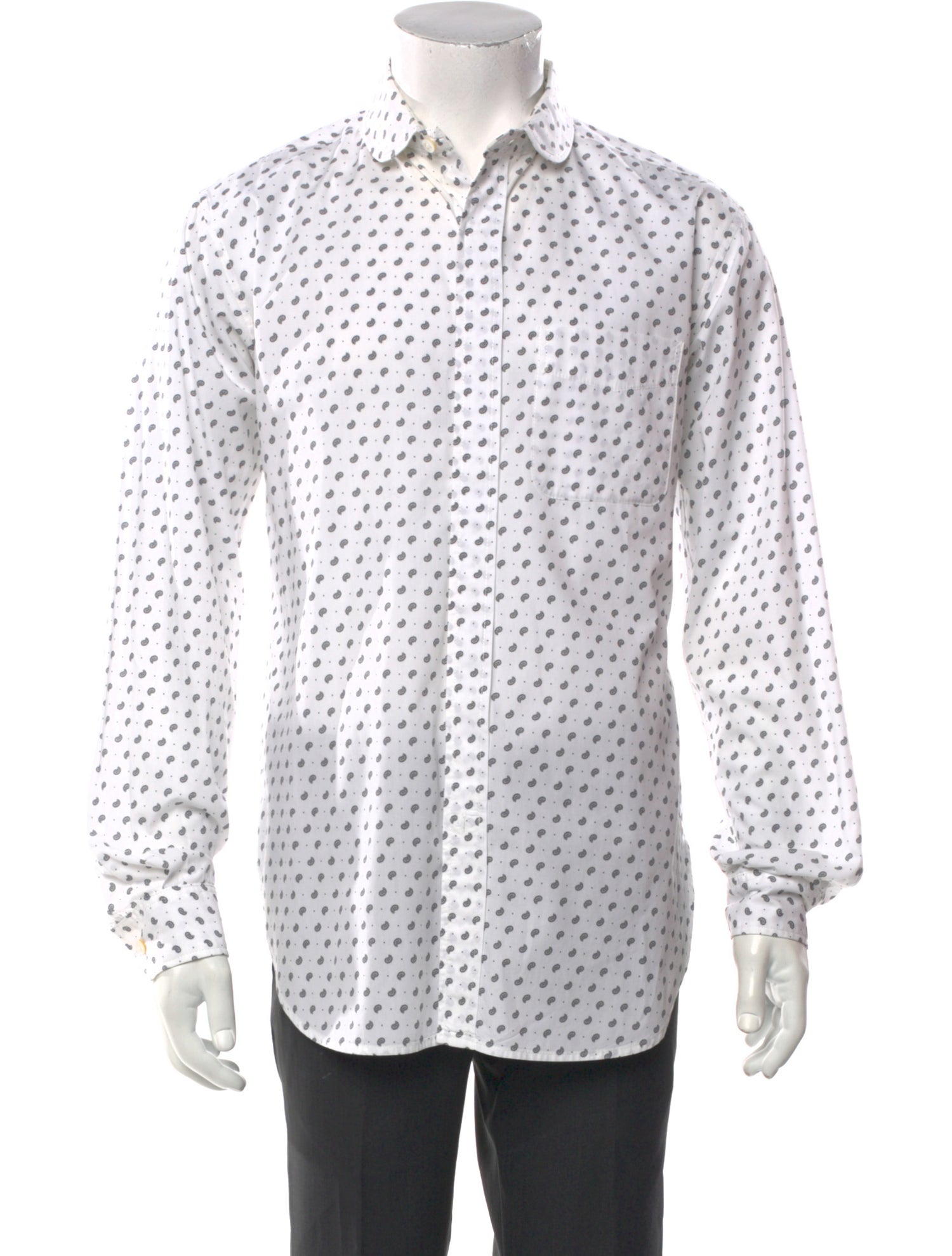 Engineered Garments Printed Long Sleeve Shirt