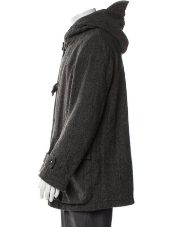 Engineered Garments Wool Tweed Pattern Parka