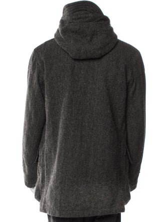 Engineered Garments Wool Tweed Pattern Parka