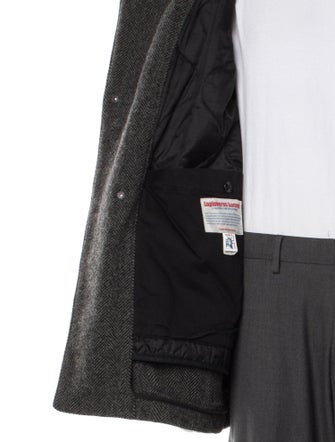 Engineered Garments Wool Tweed Pattern Parka