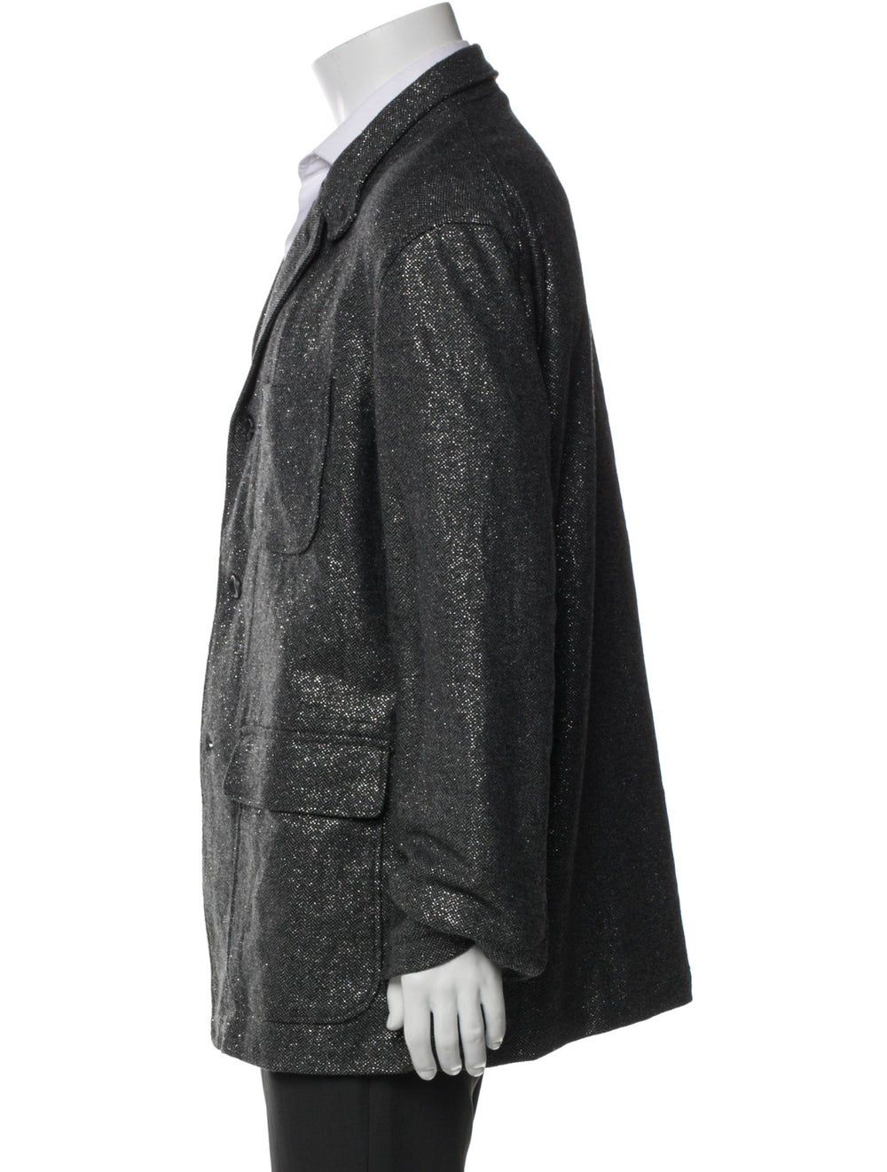 Engineered Garments Coat Grey Patch Pockets - image 2