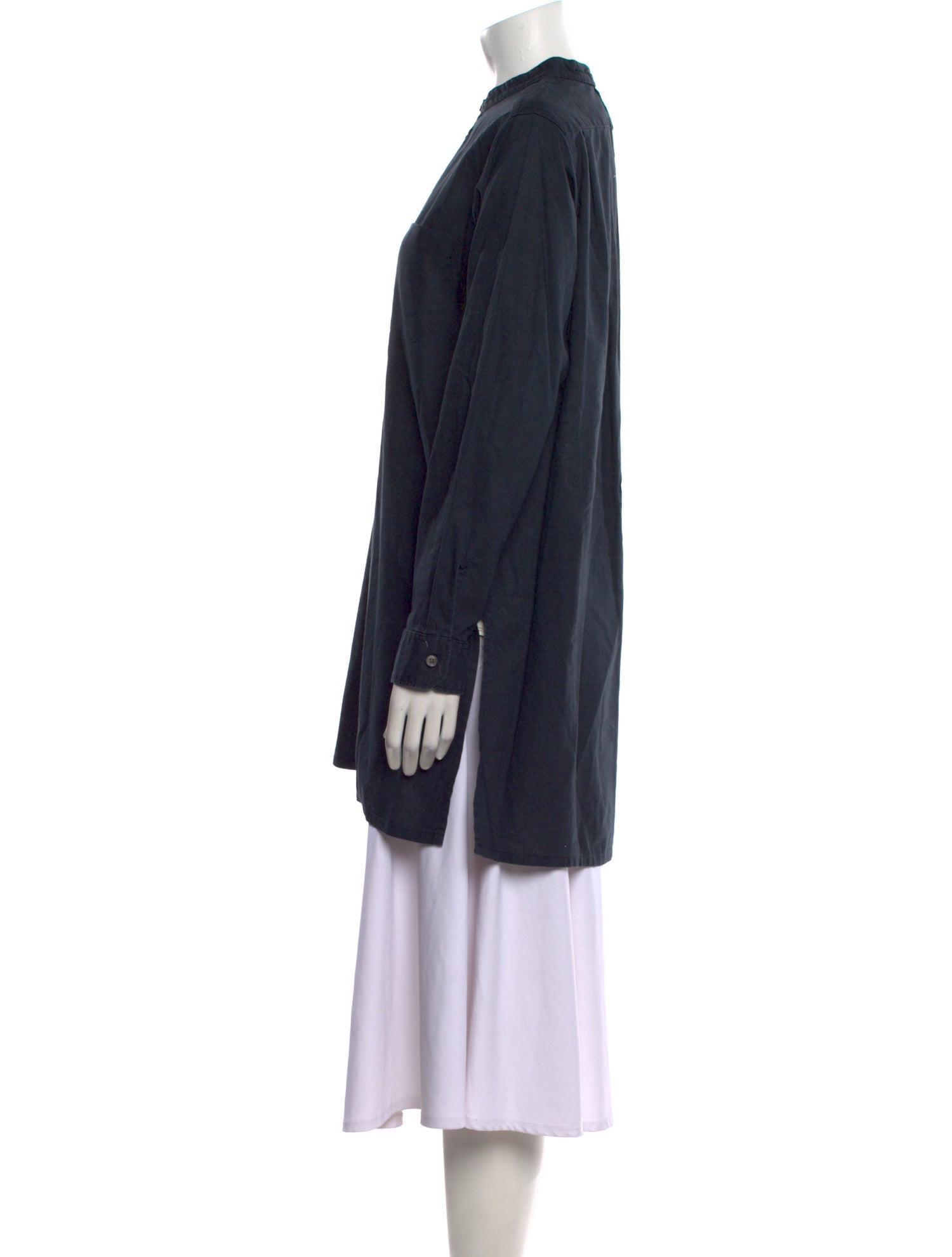 Engineered Garments Mock Neck Long Sleeve Tunic