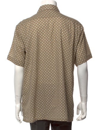 Engineered Garments Polka Dot Print Short Sleeve Shirt