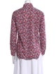 Engineered Garments Floral Print Long Sleeve Button-Up Top
