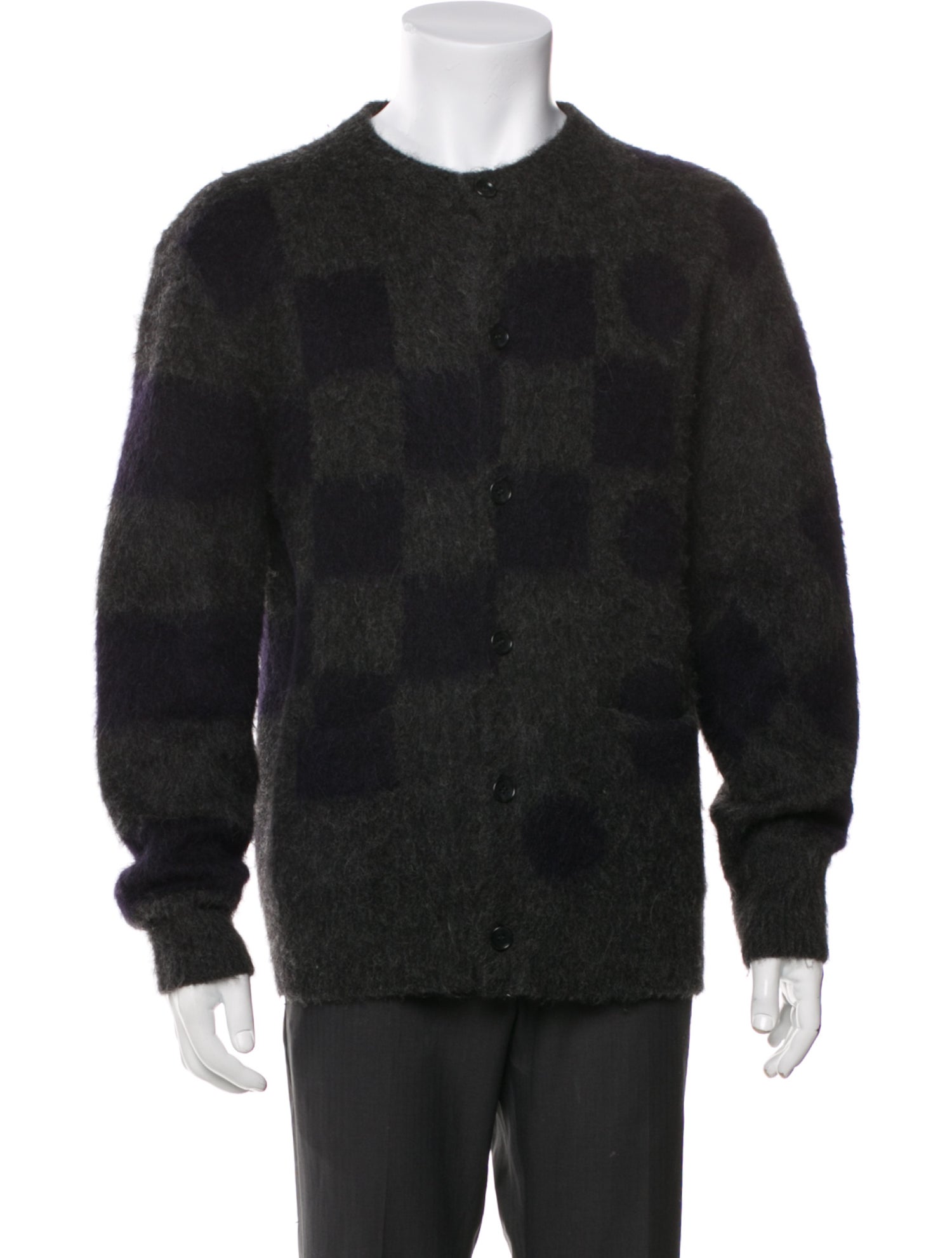 Engineered Garments Alpaca Plaid Print Pullover