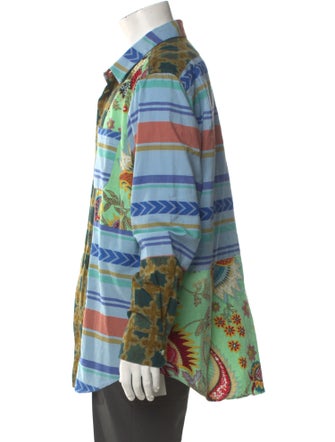 Engineered Garments Patterned Long Sleeve Shirt