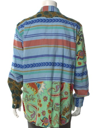 Engineered Garments Patterned Long Sleeve Shirt