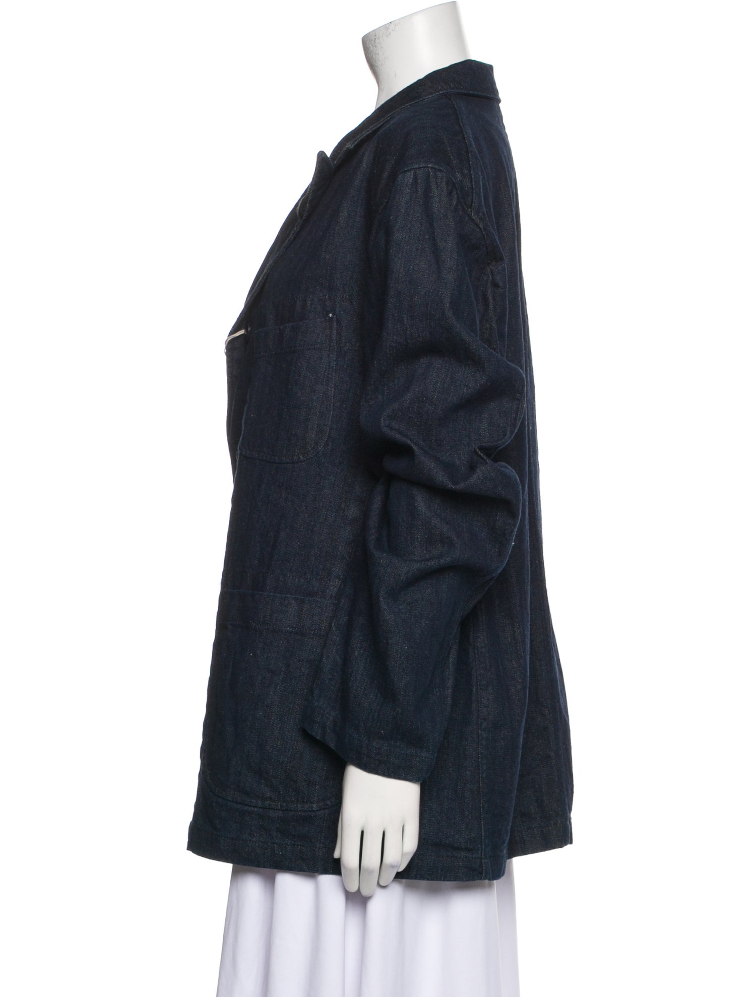 Engineered Garments Plaid Print Denim Jacket w/ Tags