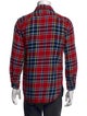 Engineered Garments Plaid Print Long Sleeve Shirt