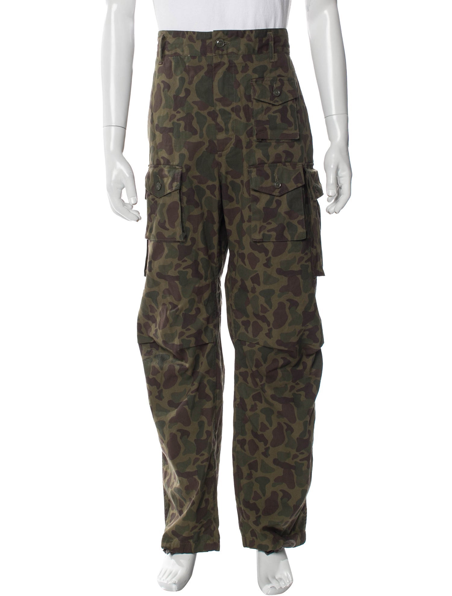 Engineered Garments Camouflage Print Cargo Pants