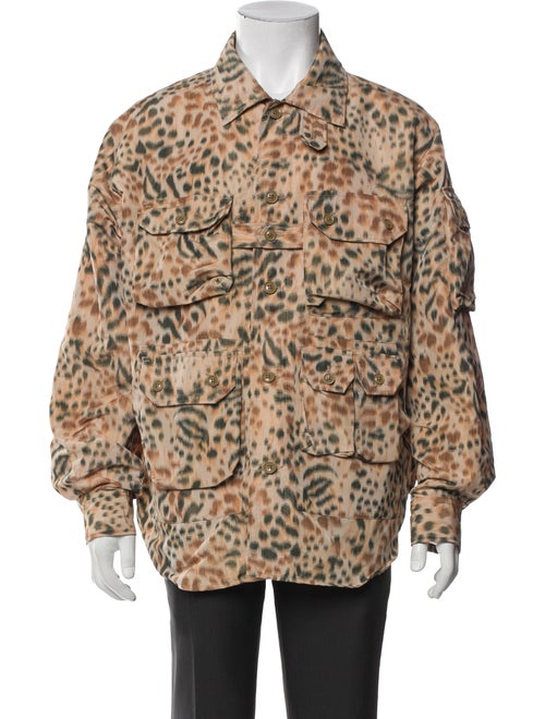 Engineered Garments Animal Print Trucker Jacket