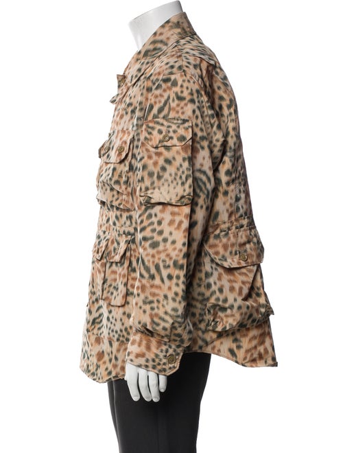 Engineered Garments Animal Print Trucker Jacket