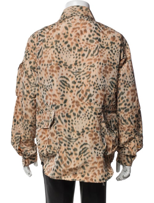 Engineered Garments Animal Print Trucker Jacket