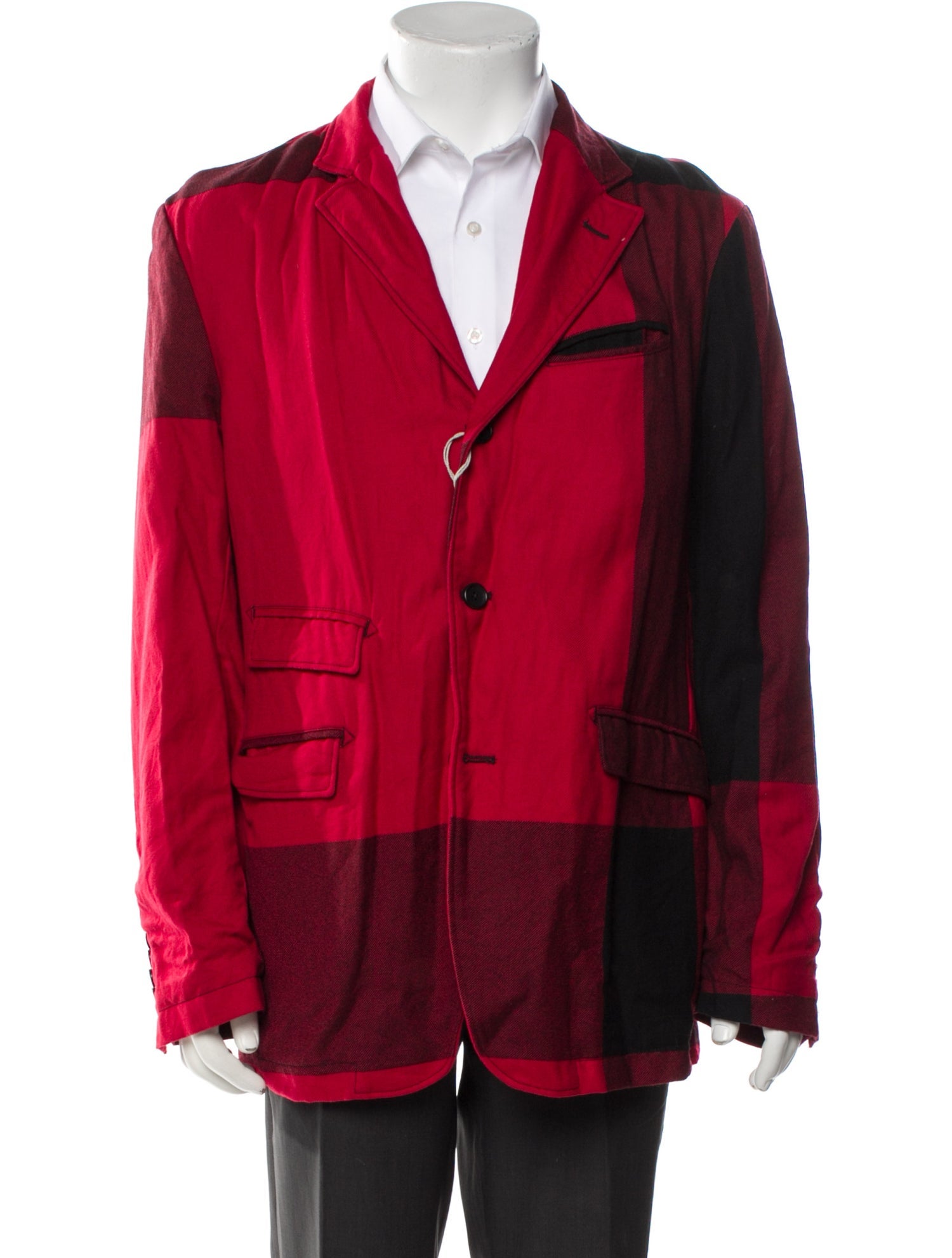 Engineered Garments Flannel Print Wool Blazer w/ Tags