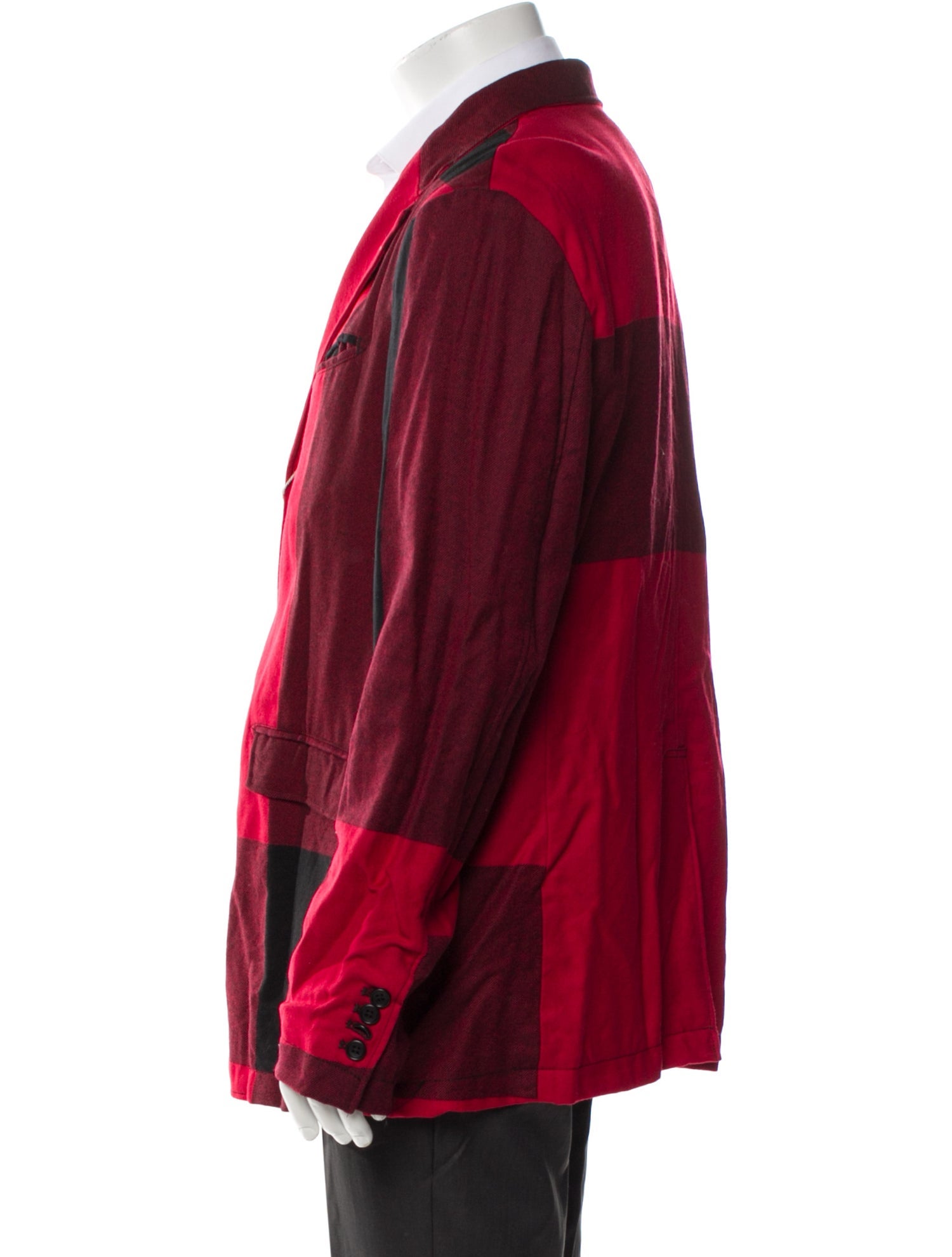 Engineered Garments Flannel Print Wool Blazer w/ Tags