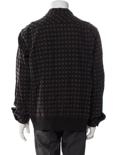 Engineered Garments Plaid Print Trucker Jacket