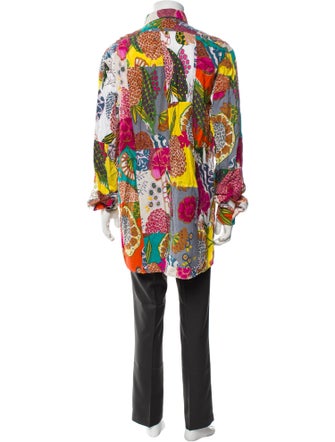 Engineered Garments Printed Long Sleeve Shirt